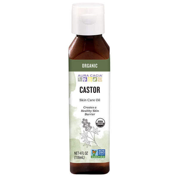 Castor Oil Organic 4oz.