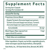 Curcuma Supreme NFkB Capsules, 60ct