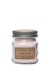 8oz mason PURE LILAC