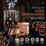 Shampoo Bar For All Hair Types Hair | Aged Sandalwood
