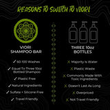 Rice Water Conditioner Bar | Tea Tree Mint Eo | All Hair