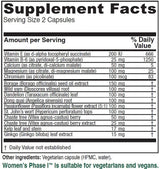 Women's Phase I, 120ct