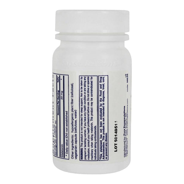 Melatonin 20 mg Capsules, 60ct