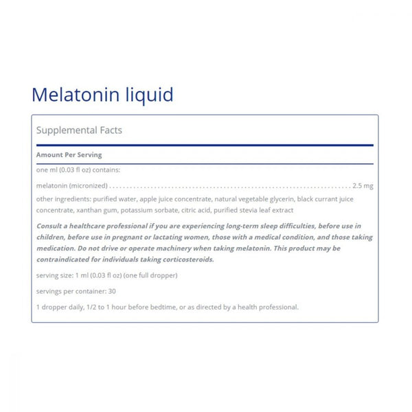 Melatonin Liquid, 1oz