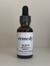 Sleep with Valerian and Melatonin Liquid Extract, 1oz