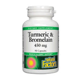 Turmeric & Bromelain 450mg 90ct