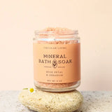 Mineral Bath Soak, Rose Petal & Geranium, 9oz.