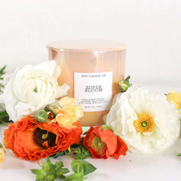 Superbloom limited edition spring candle, 8 oz.