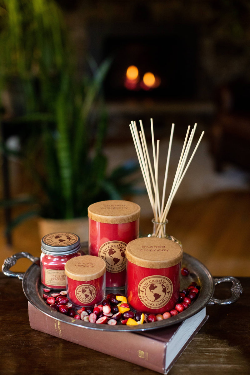 Candle, Crushed Cranberry, 26oz.