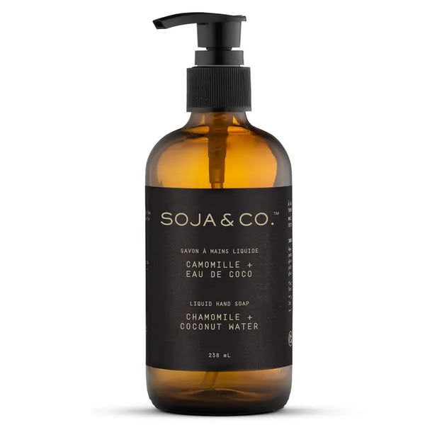 SOJA&CO Liquid Hand Soap, Chamomile & Coconut Water