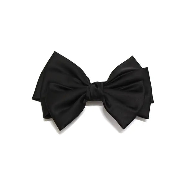 Satin Bow Hair Clip