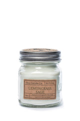 8oz mason LEMONGRASS SAGE