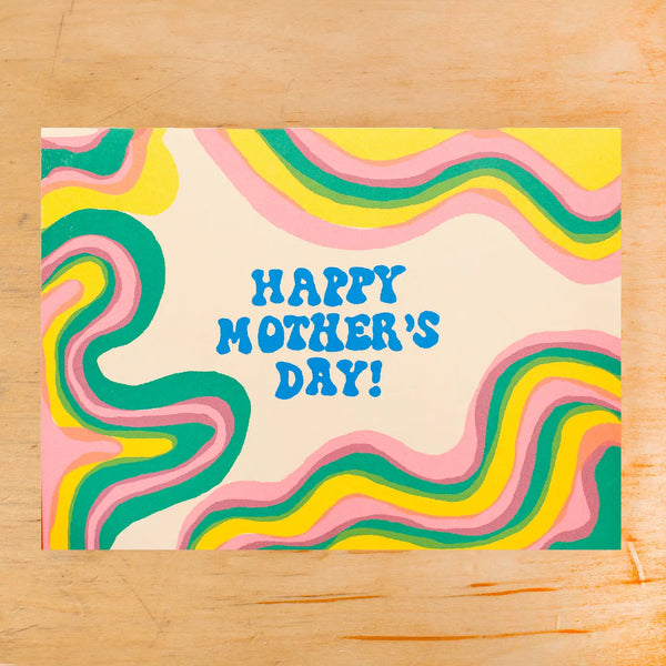 Mom Squiggles Greeting Card