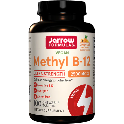 Jarrow Methyl B-12 2,500 mcg, 100 ct