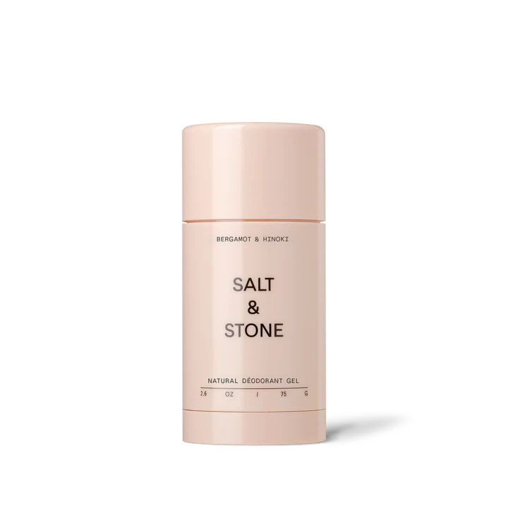 Salt & Stone Deodorant Gel - Bergamot & Hinoki - Sensitive skin formula