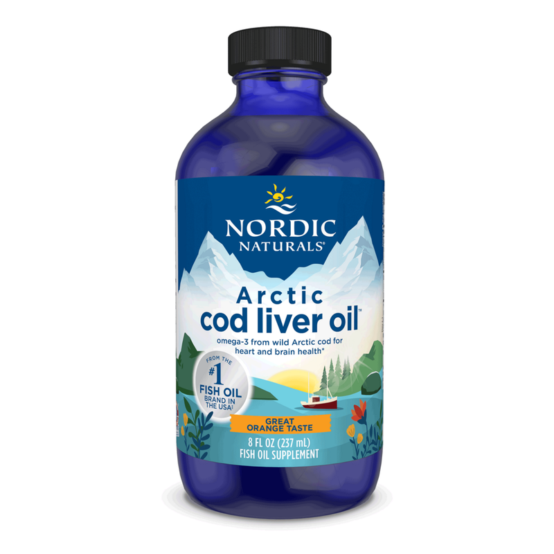 Arctic Cod Liver Oil, 8 oz