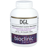 Deglycyrrhizinated (DGL) Licorice Root Extract Chewable Tablets, 180ct