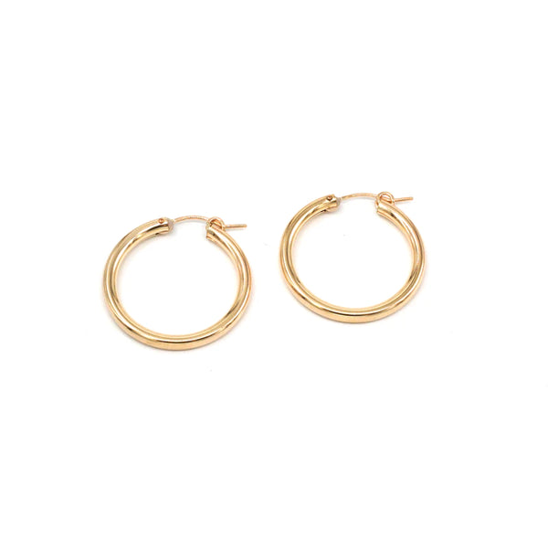 Gold-Filled Ava Hoops