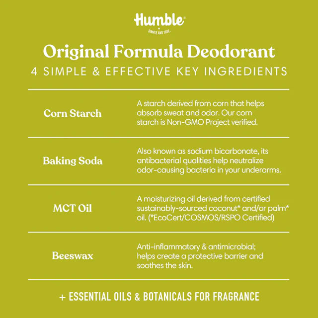 Plastic Free Bergamot & Ginger Deodorant