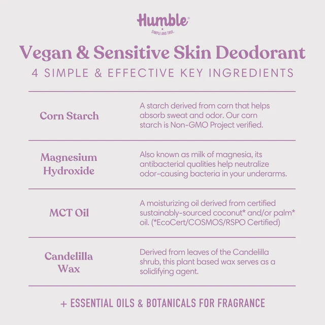 Plastic Free Mountain Lavender Vegan & Sensitive Skin Deodorant