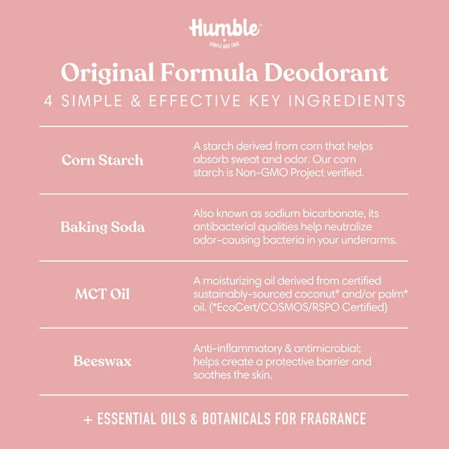 Plastic Free Moroccan Rose Deodorant