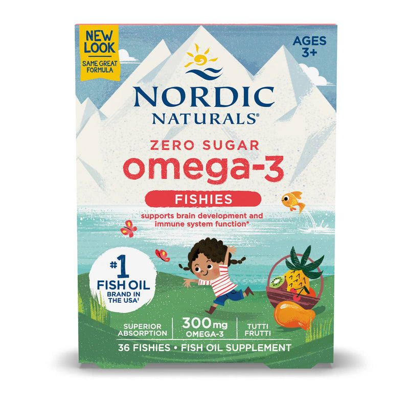 Nordic Omega-3 Fishie Chews, 36 ct