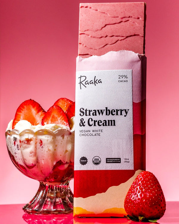 Raaka Strawberry & Cream