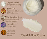 Cloud Cream Whipped Tallow, 1.48oz (45g)