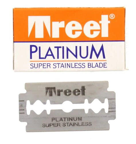 Treet Stainless Double Edge Razor refill -5ct