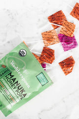 Organic Manuka Honey Pops - Variety (Orange, Grape, Raspberry)