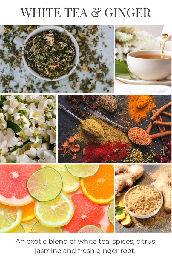 Eco Candle White Tea & Ginger, 26oz.