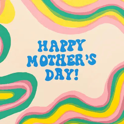 Mom Squiggles Greeting Card