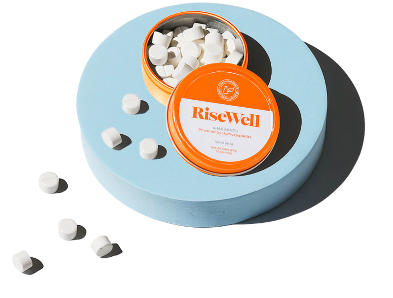 RiseWell a-HA Mints Powered by Hydroxyapatite
