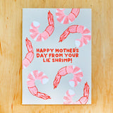 Mom Shrimp Greeting Card