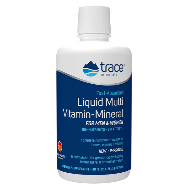 Liquid Multi Vitamin-Mineral for Men and Women - Orange Mango 30oz