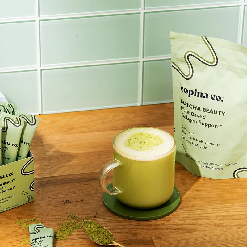 Matcha Beauty Plant-Based Collagen Support Drink Blend