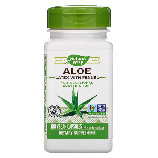 Aloe Latex with Fennel, 100 ct – Remedy Holistic