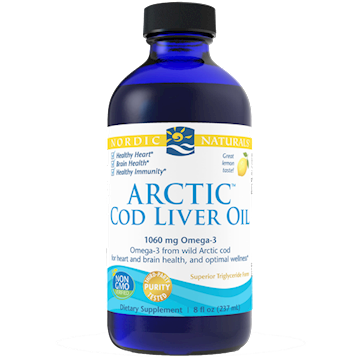 Arctic Cod Liver Oil, lemon 8 oz