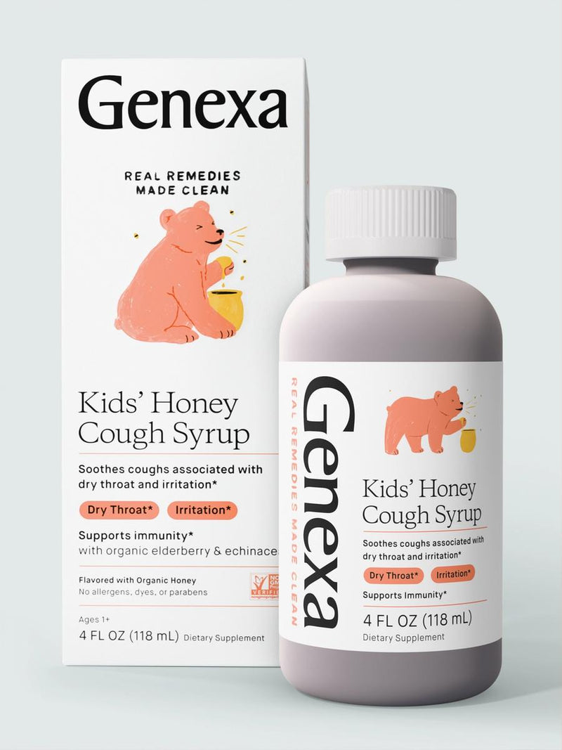 Kids' Honey Cough Syrup, 4 fl oz