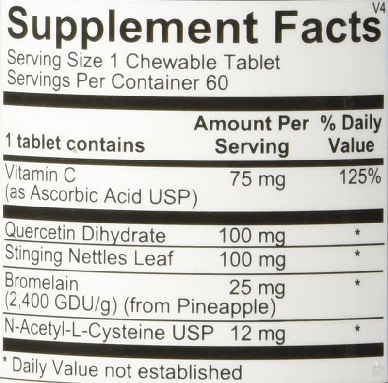 D-Hist Jr Chewable Tablets, 60ct