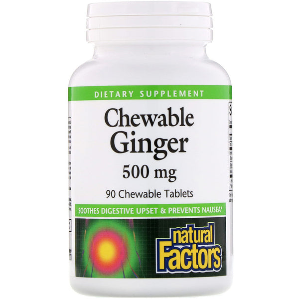 Chewable Ginger Tablets, 90ct