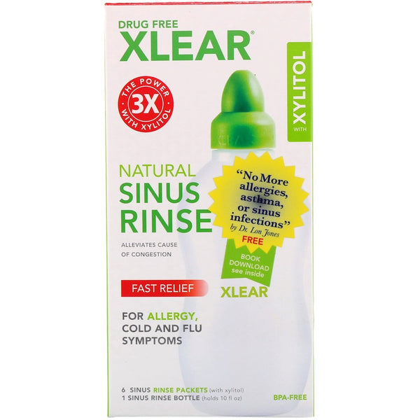 Xlear Sinus Netirinse Bottle Plus, 6 pkts