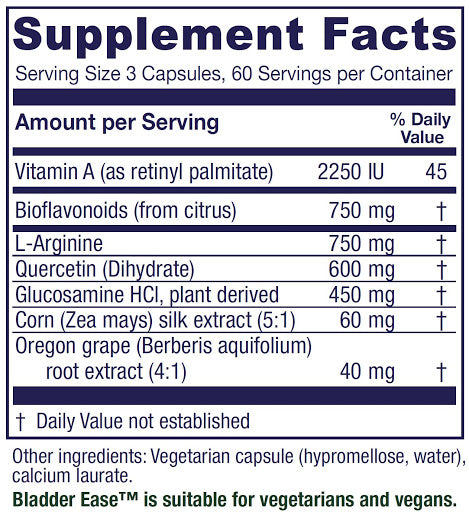 Bladder Ease Capsules, 180 ct