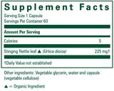 Nettle Leaf Capsules, 60 ct