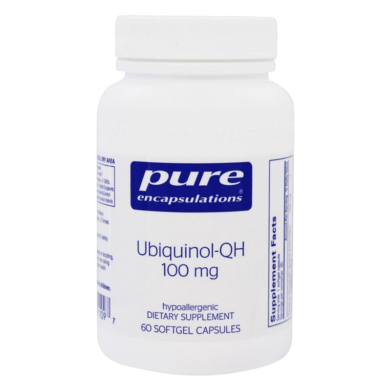 Ubiquinol-QH 100mg Softgel Capsules, 60ct