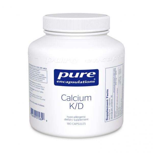 Calcium K/D Capsules, 180ct
