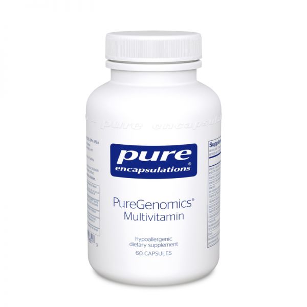 PureGenomics Multivitamin Capsules, 60ct
