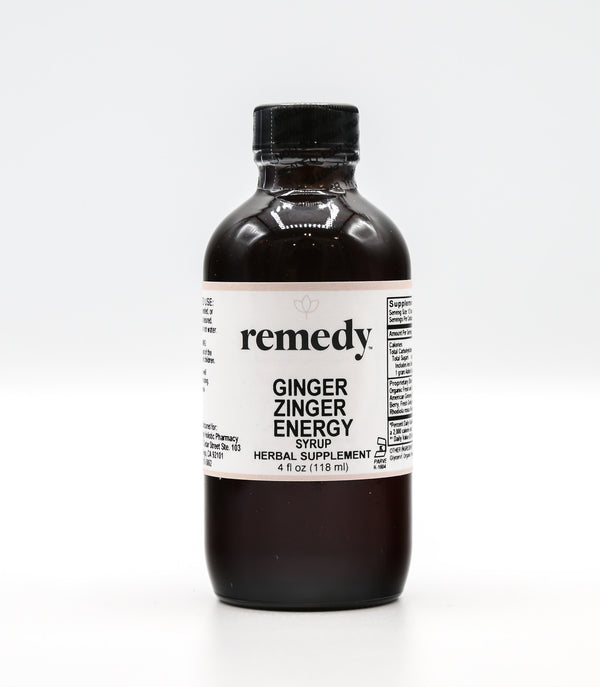 Ginger Zinger Energy Syrup, 4 oz
