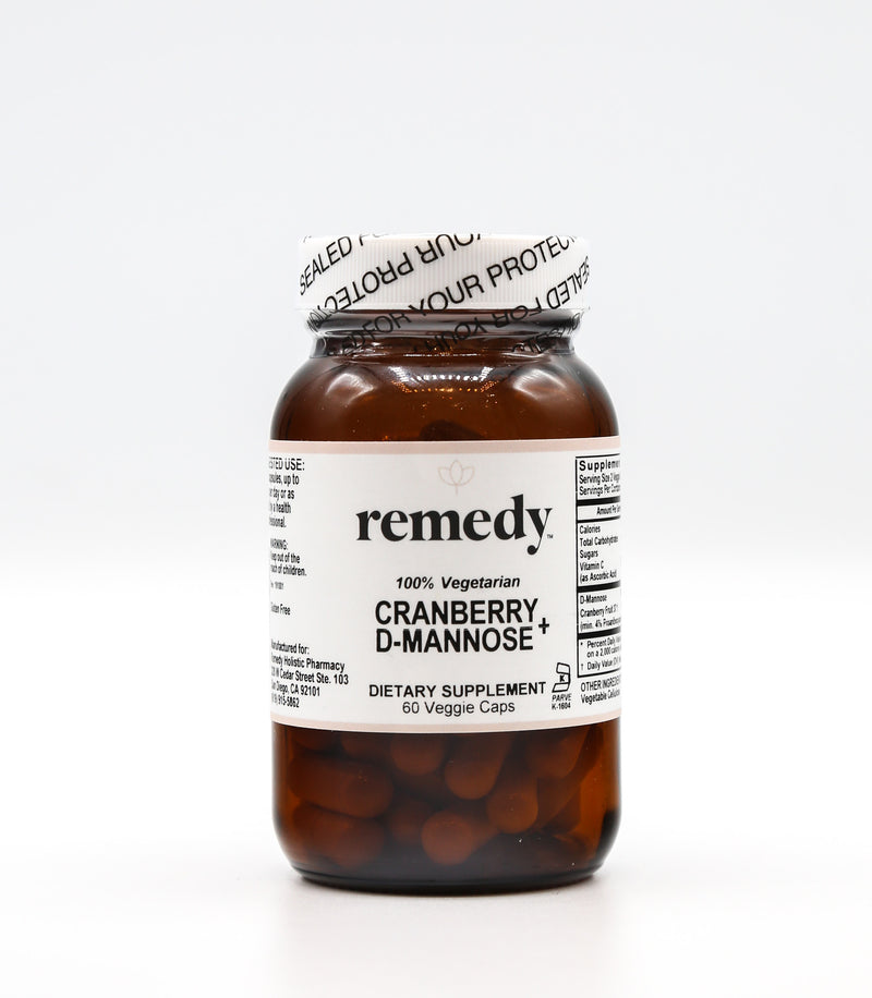 Cranberry + D-Mannose Capsules