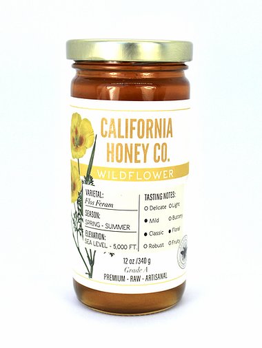 California Honey, Wildflower 12 oz